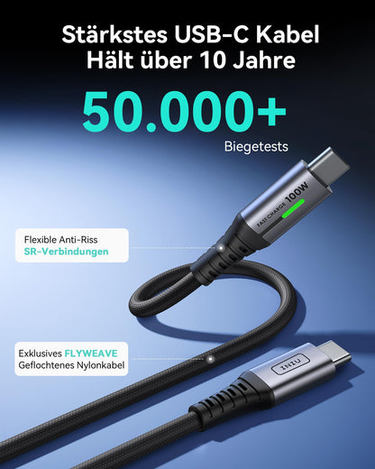👉 Externe Festplatte 2 TB – Mobiler Speicher, USB-C kompatibel, Software-Download, Passwortschutz, für Mac geeignet, Mitternachtsblau